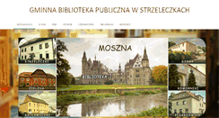 Desktop Screenshot of biblioteka-strzeleczki.pl