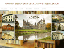 Tablet Screenshot of biblioteka-strzeleczki.pl